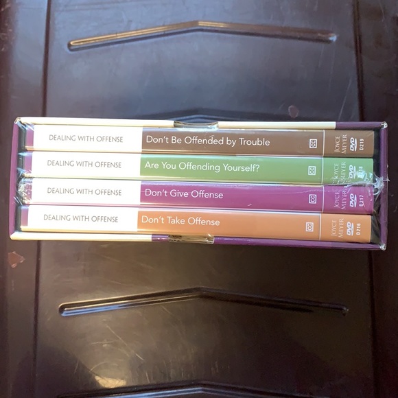 Joyce Meyer Media Joyce Meyer Dvd Set Dealing With Offense Never Opened Still In Plastic
